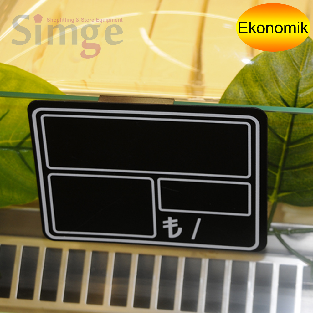 Square Price Tag Holder with Hook