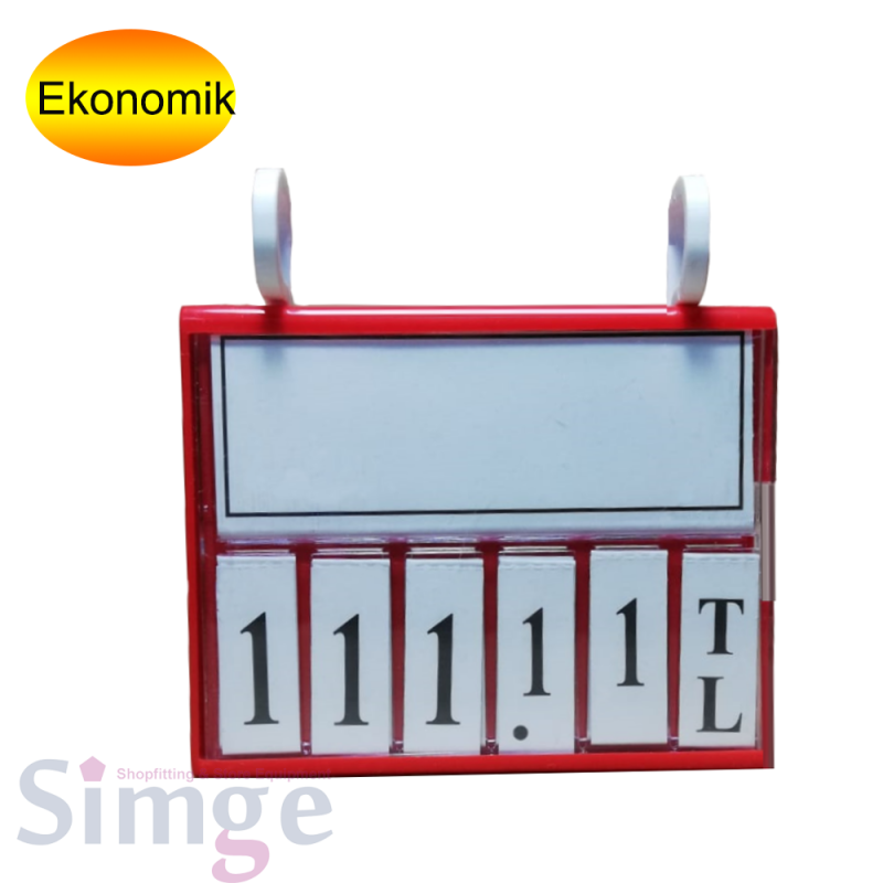 Price Cassette Holder, Hook Label Holder, Small