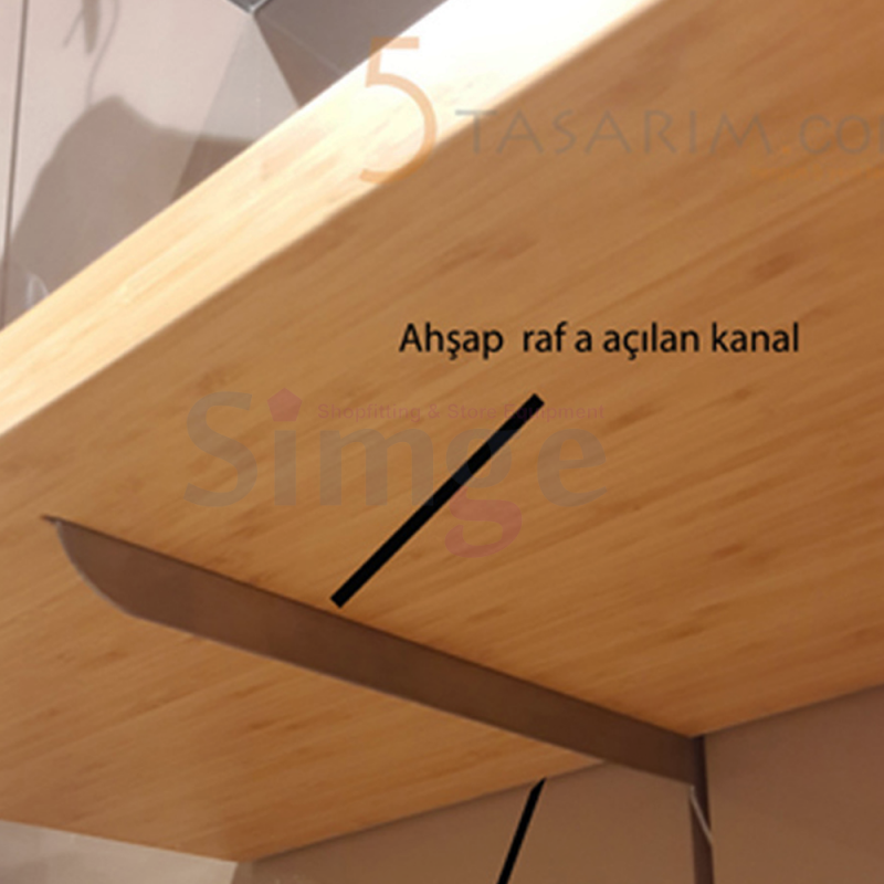 Hidden Shelf Bracket For Wooden