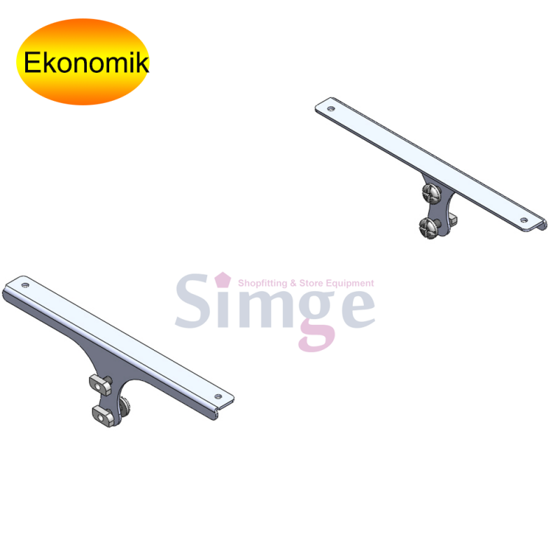 Aluminum Upright Rack Handle