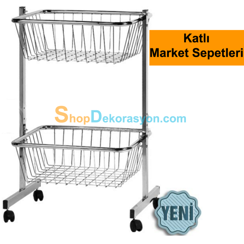 Katlı Market Sepetleri