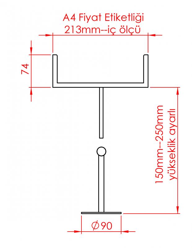A4 Fiyat Etiketlikleri