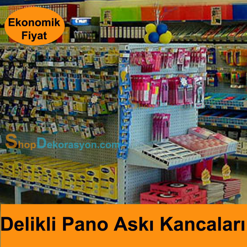 Delikli Pano Kancası 20 cm
