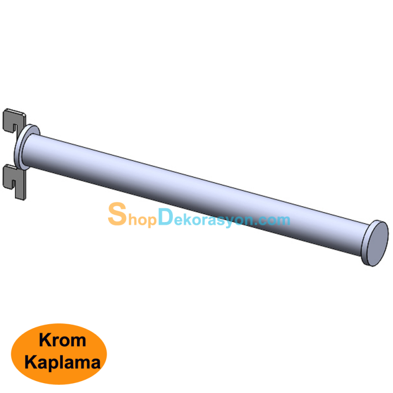 Sıkıştırmalı Düz Baston Krom