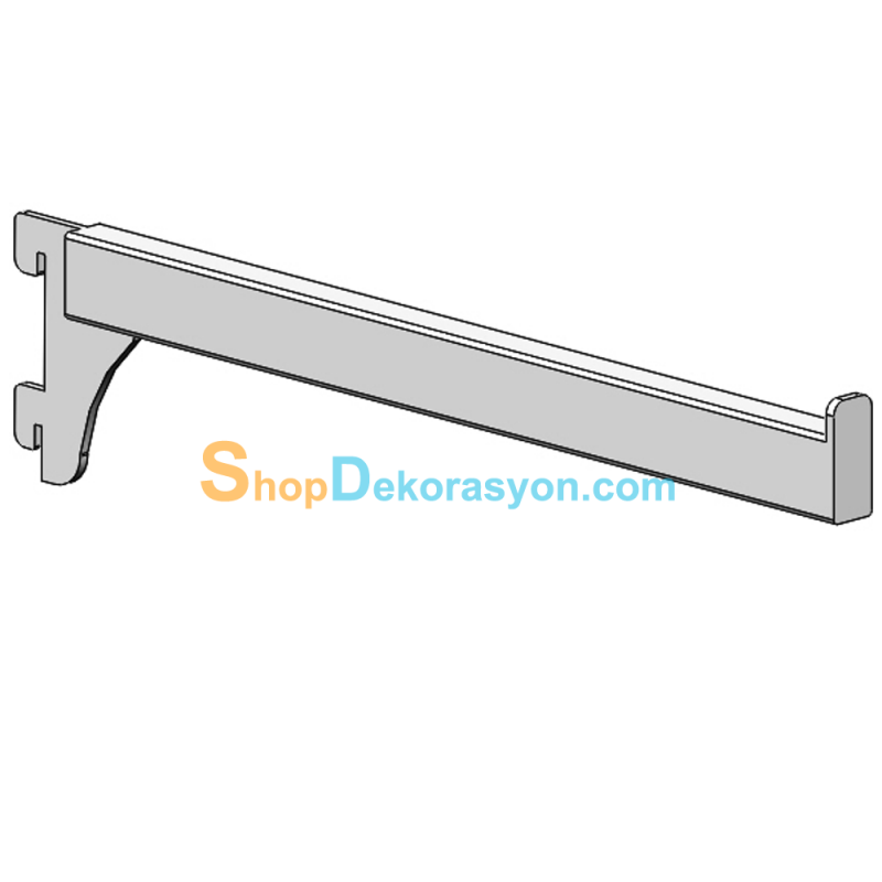 Mağaza Düz Baston Askı Tutucu