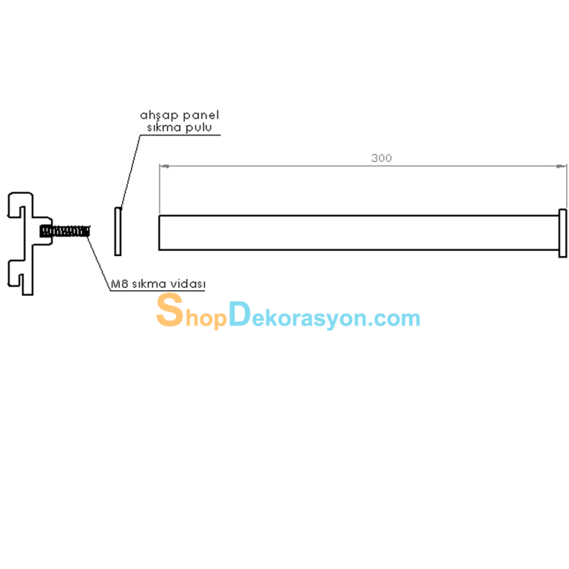 Sıkıştırmalı Düz Baston