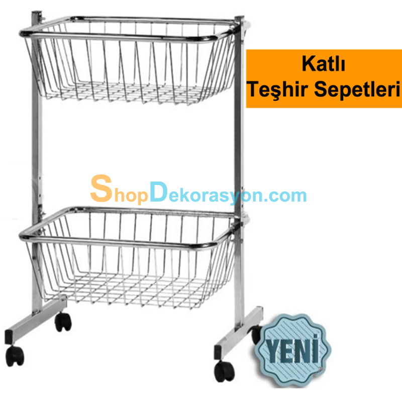 Katlı Teşhir Sepetleri