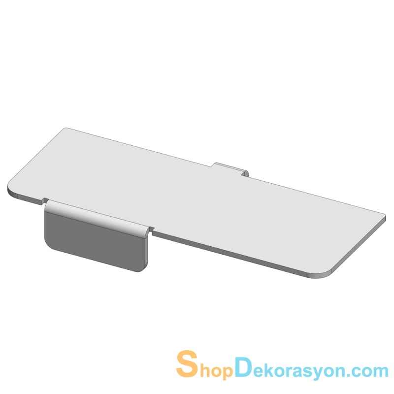 Duvara Vidalanan Düz Ayakkabı Tutucu