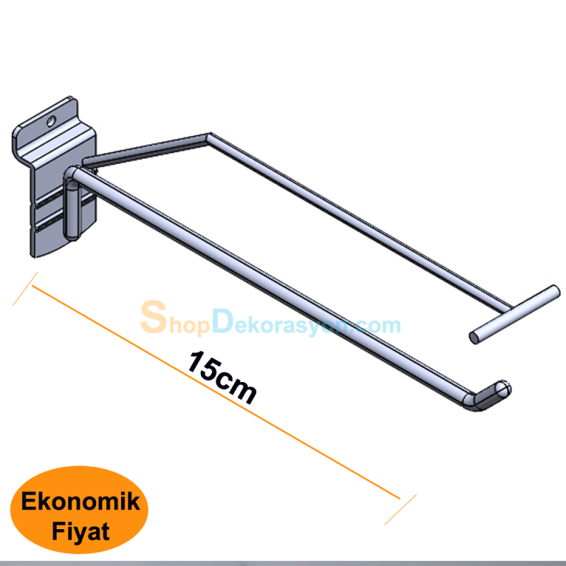Etiketli Askı Çubuğu 15cm