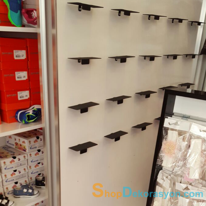 Duvara Vidalanan Düz Ayakkabı Tutucu