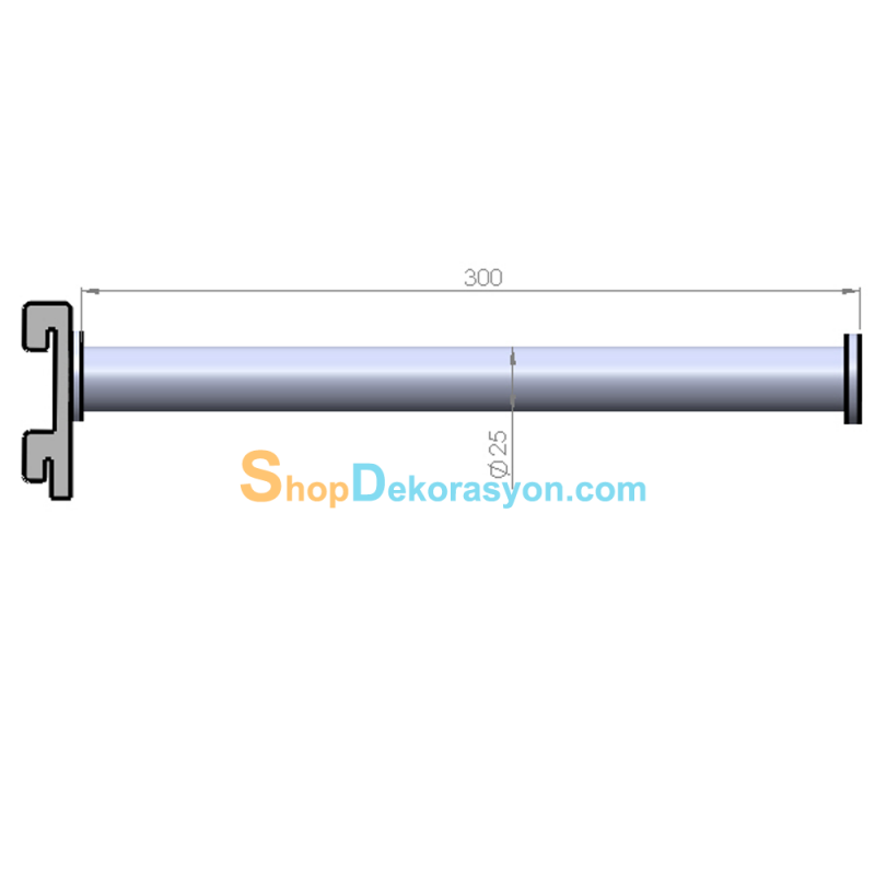 Sıkıştırmalı Düz Baston