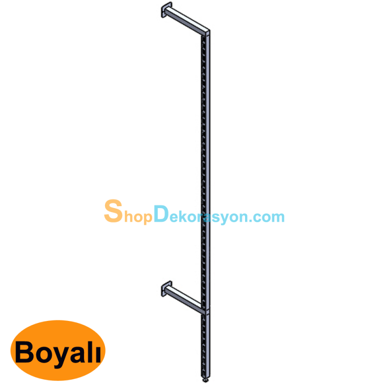 F Duvar Dikmesi (Yan Yüzey Slotlu) 