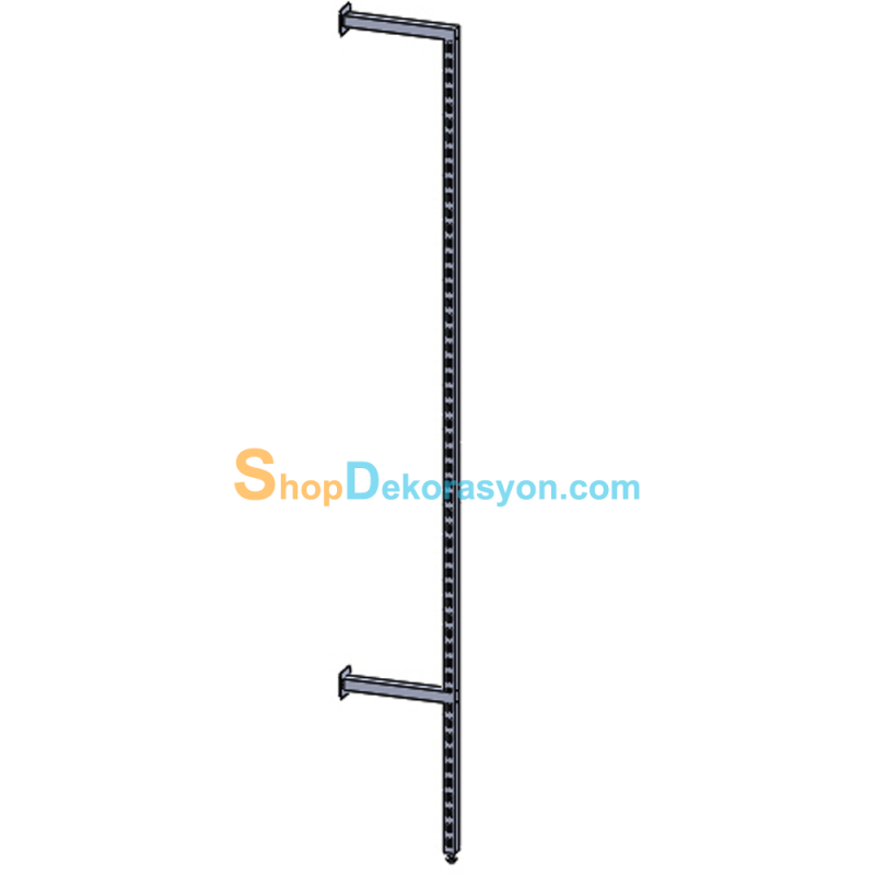 F Duvar Dikmesi (Yan Yüzey Slotlu) 