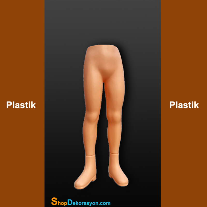Plastik Çocuk Pantolonluk Mankeni