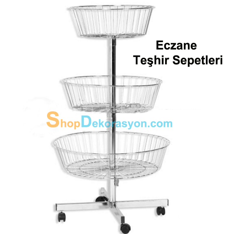 Yuvarlak Eczane Orta İndirim Standı