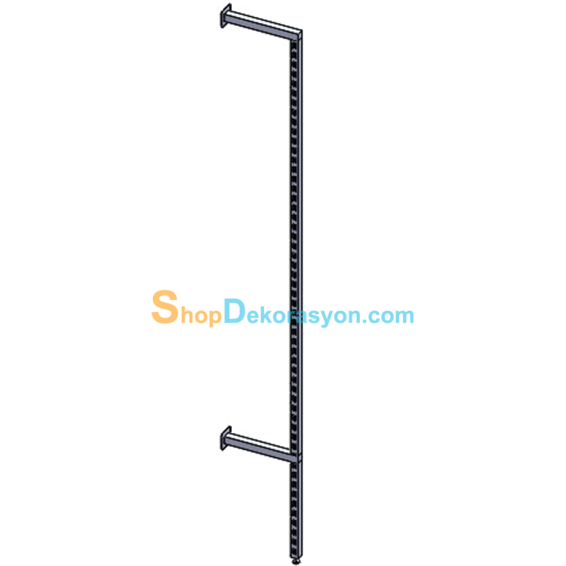 F Duvar Dikmesi (Yan Yüzey Slotlu) 