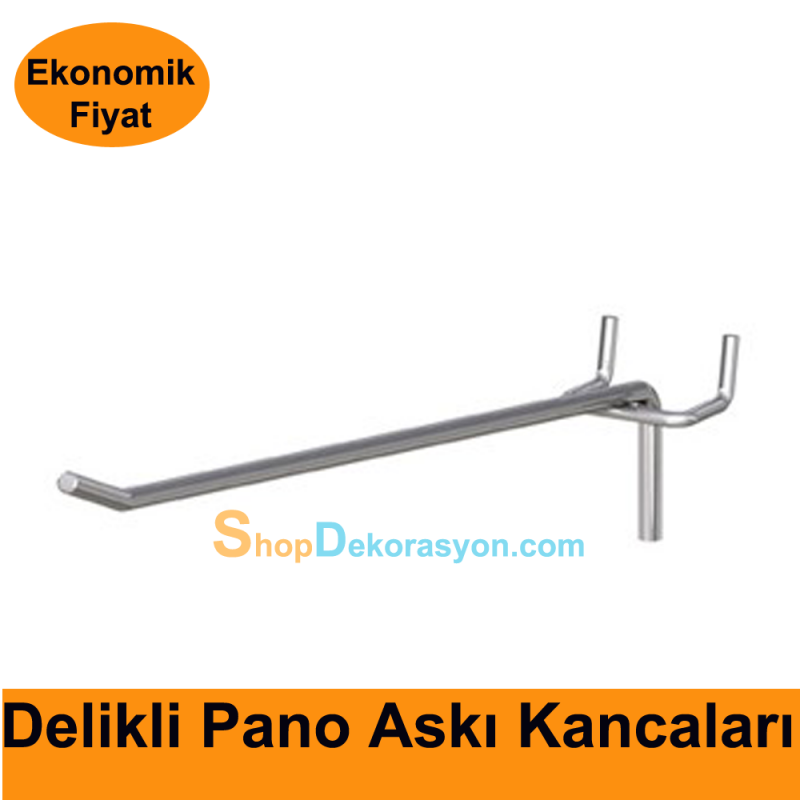 Delikli Pano Kancası 20 cm