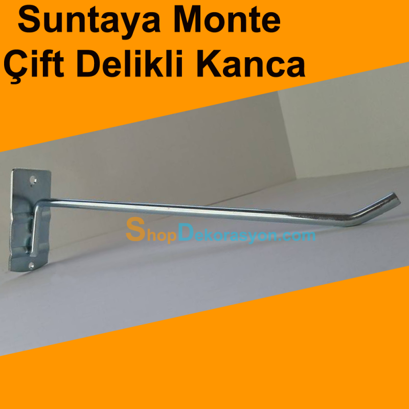 Suntaya Monte Çift Delikli Kanca 10cm
