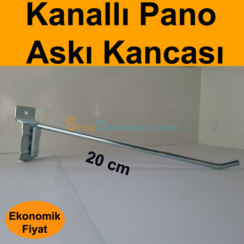 Kanallı Pano Kancası Fiyatları 20cm