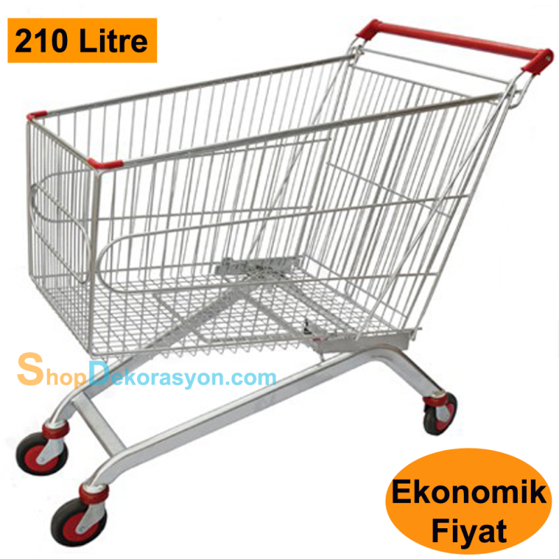 Market Arabası 210 Litre