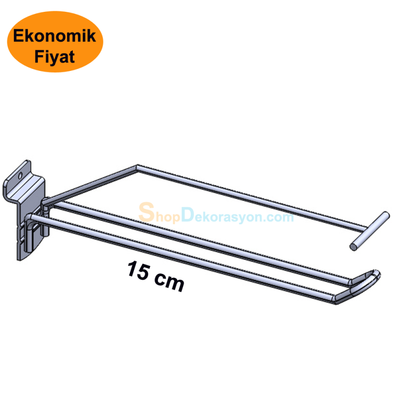 Çiftli Etiketli Kanallı Pano Kanca