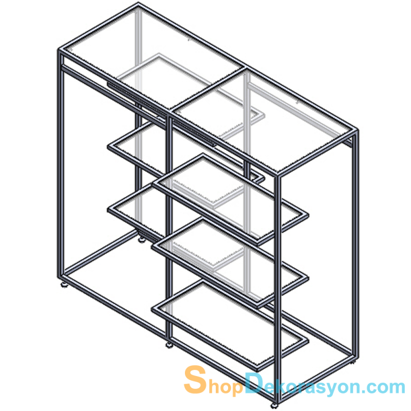 Askılı ve Raflı Orta Stand