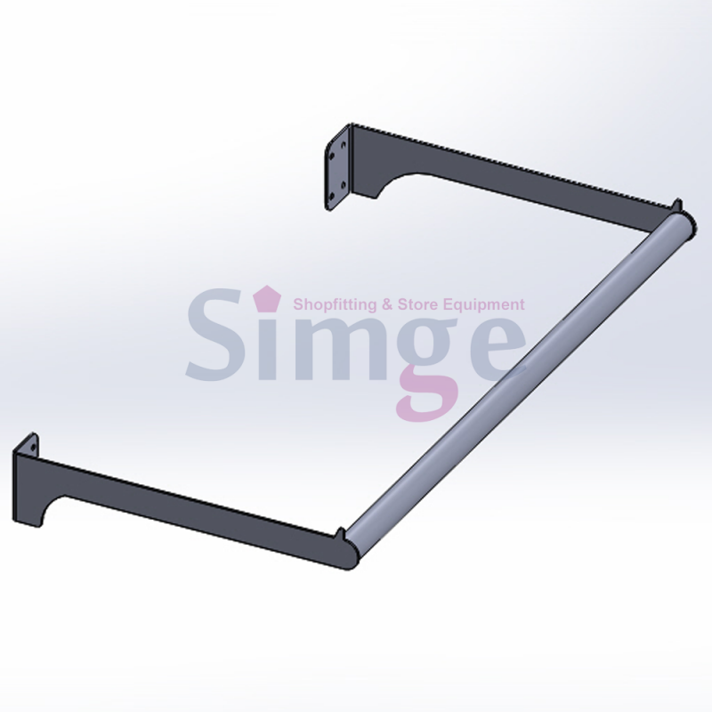 Porte-cintre vissé au mur