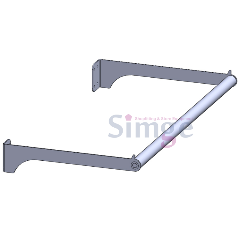 Porte-cintre vissé au mur