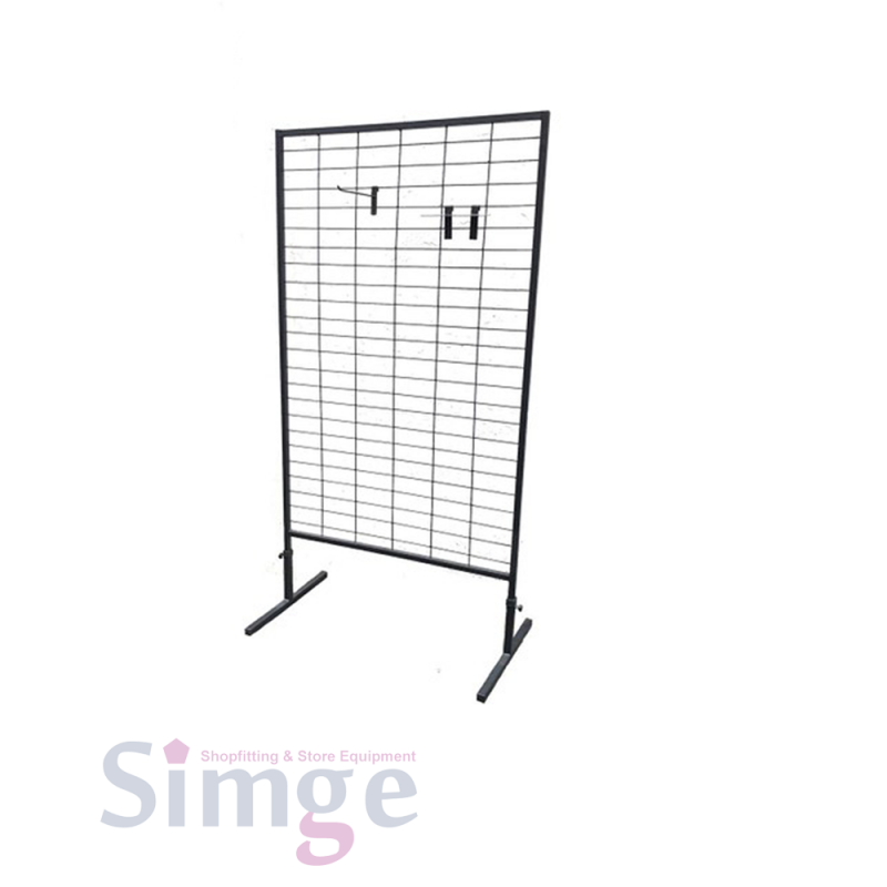 Support sur pied pour panneau métallique, support pour accessoires