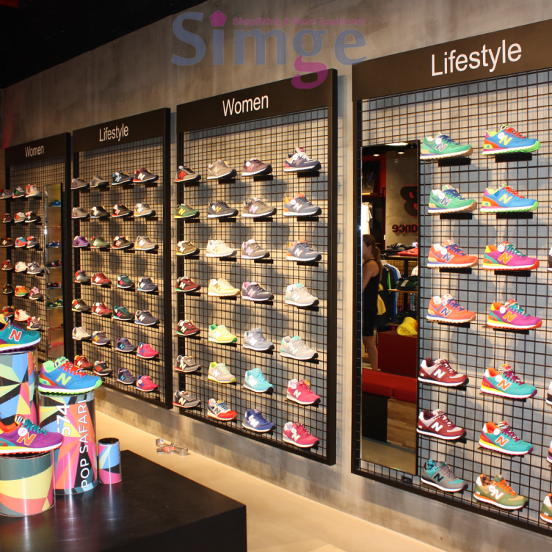 Grille Grille Panneau Systèmes d'étagères Étagère à chaussures