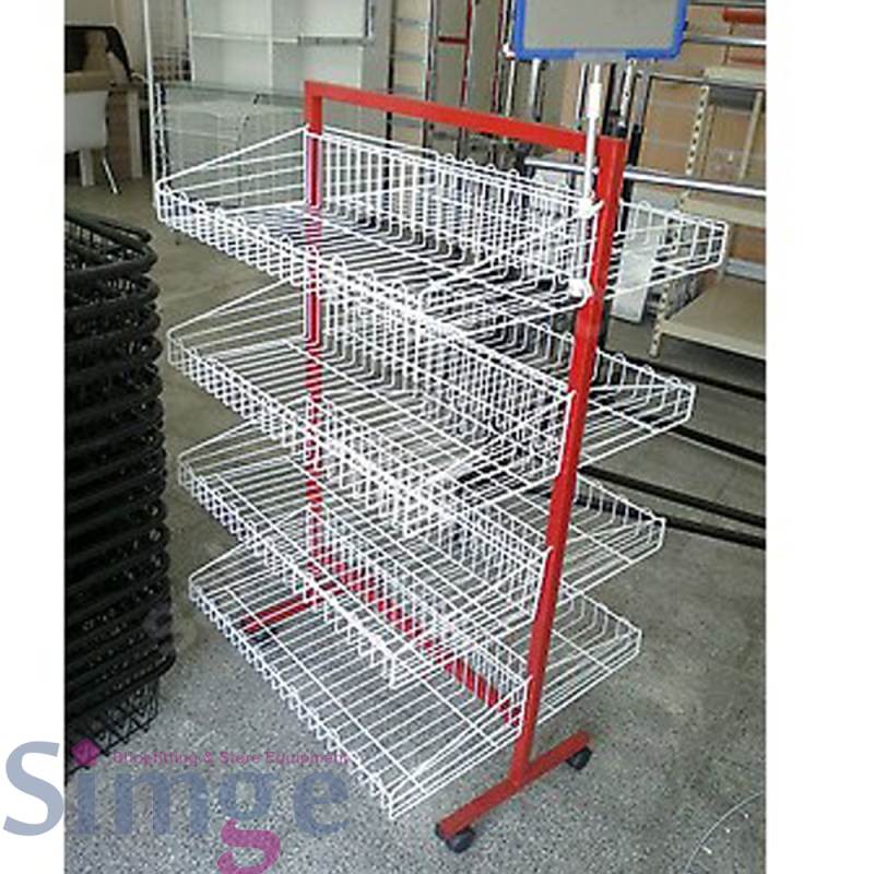 Chariot à roulettes bidirectionnel