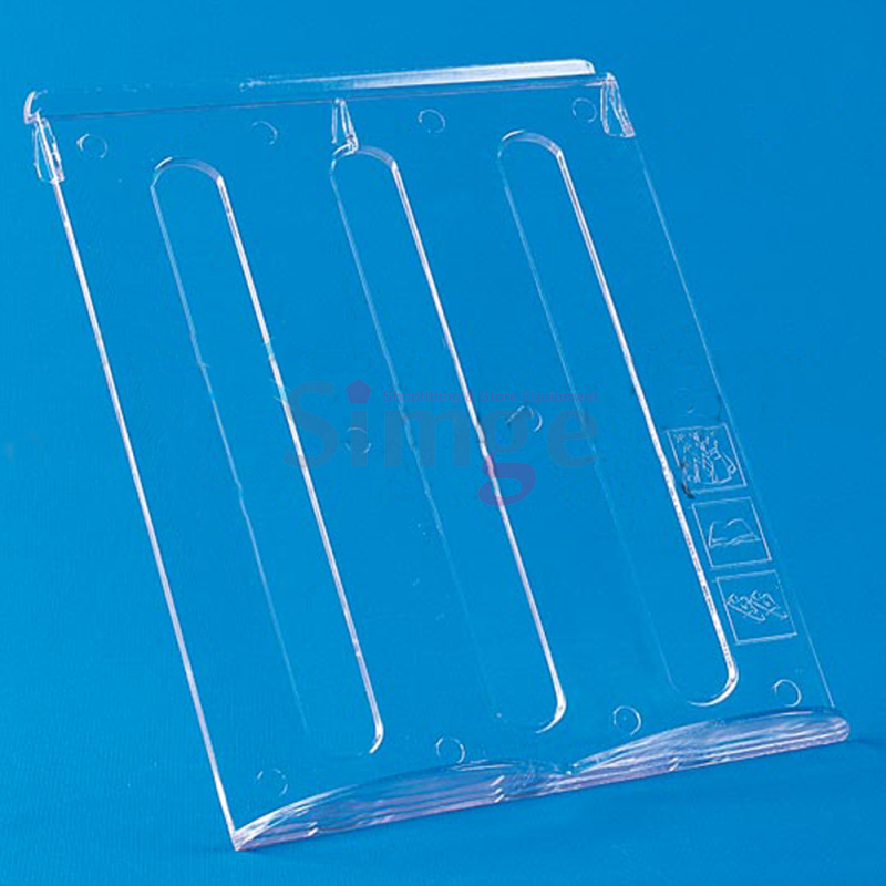 Porte-chemise incurvé à panneau canalisé