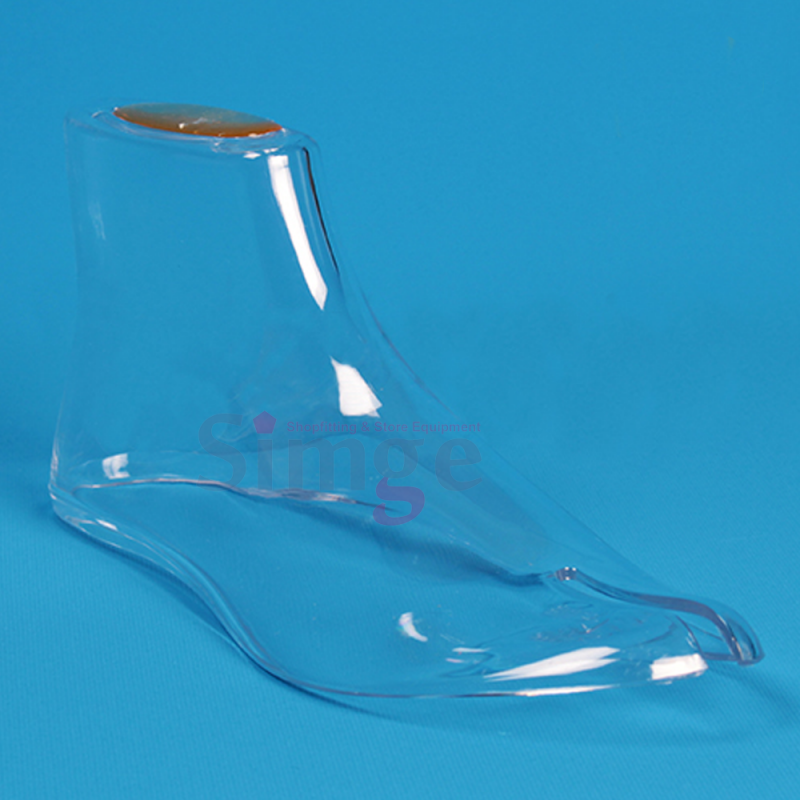 Moule en plastique transparent plat pour sandales, tongs