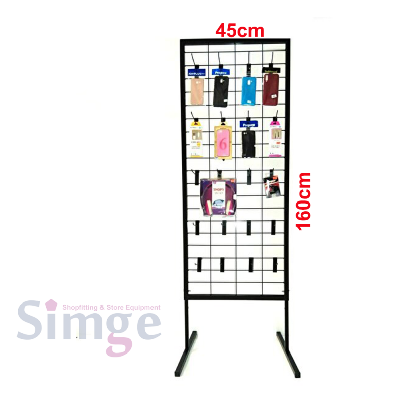 Support sur pied pour panneau métallique, support pour accessoires