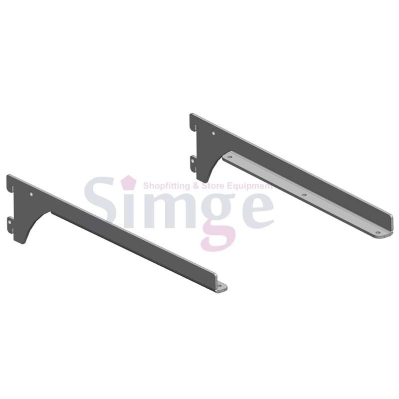 Supports d'étagère en bois