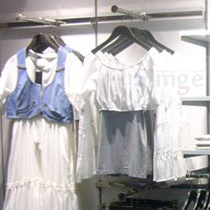 Bras droit pour barre transversale 300 mm face avant