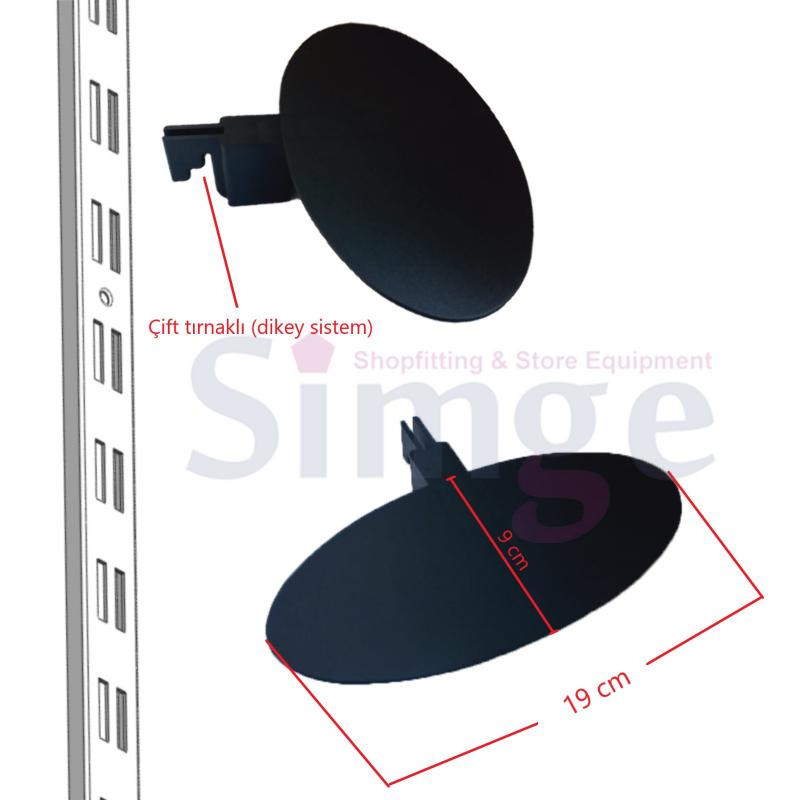 Étagère à chaussures en plastique à clipser