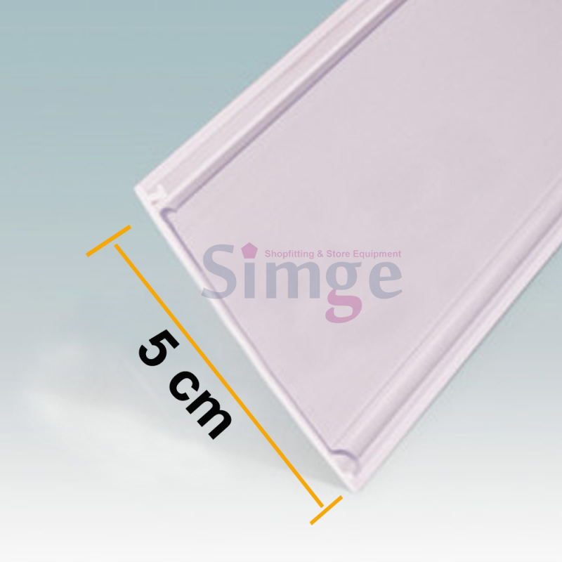 Étiquette adhésive pour étagère H.5cm