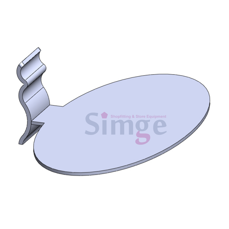 Support à chaussures en aluminium à chevrons ondulés