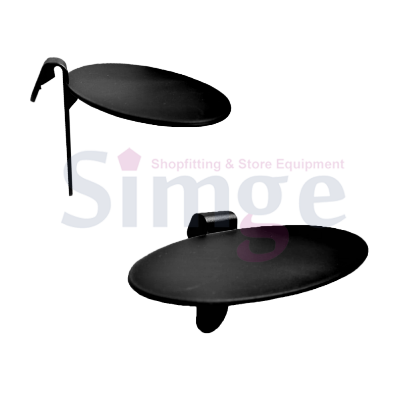 Étagère à chaussures en plastique montée sur fil