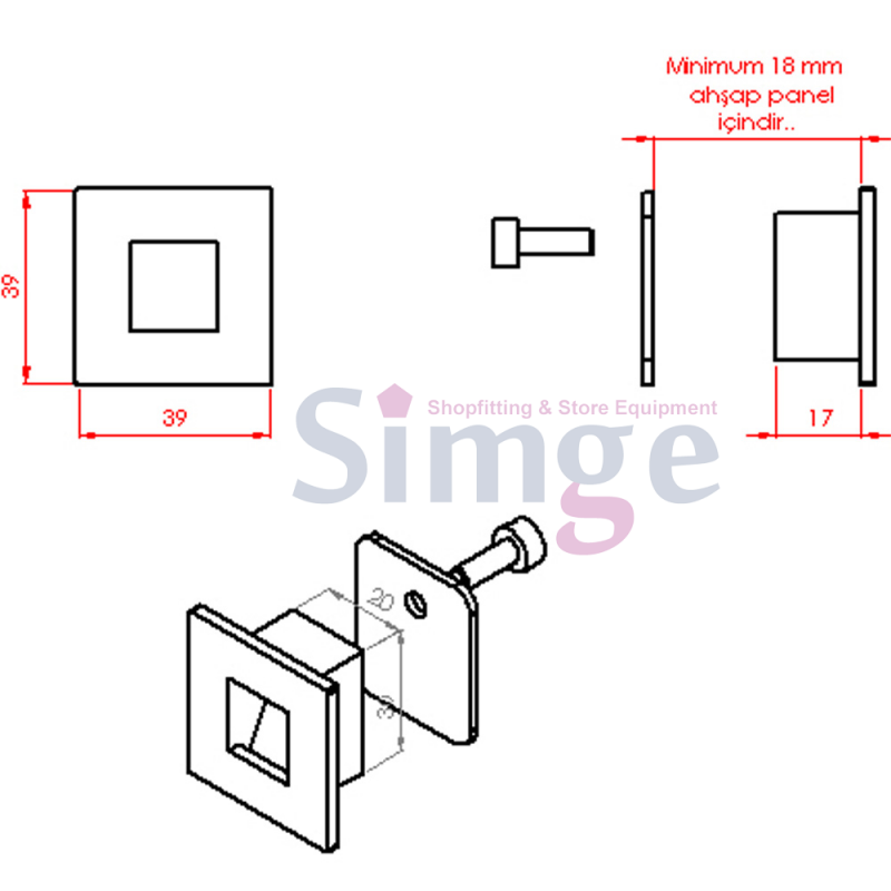 Insigne de panneau en bois de porte-chaussures