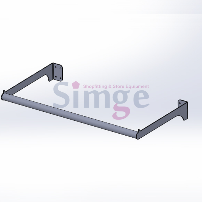 Porte-cintre vissé au mur