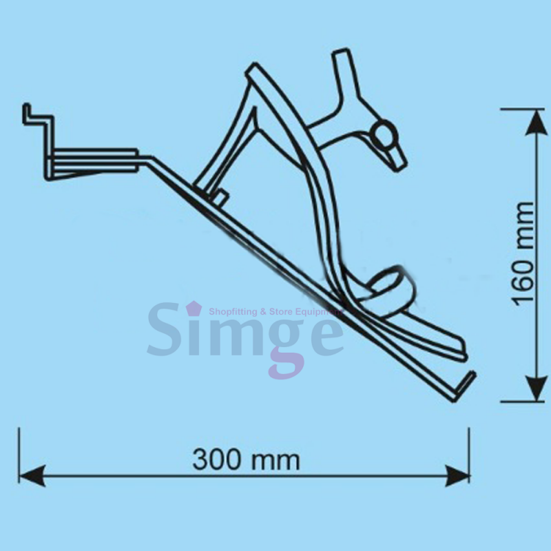Étagère à chaussures rotative Channel Board