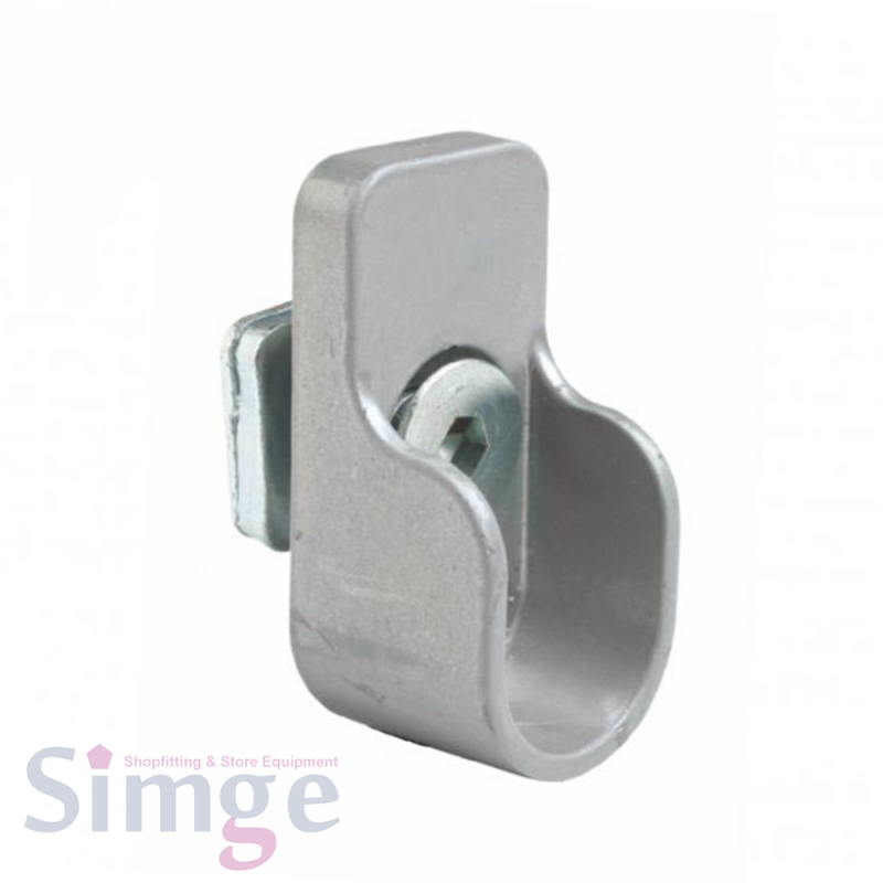 Bride de tuyau de cintre ovale pour porte-vêtements