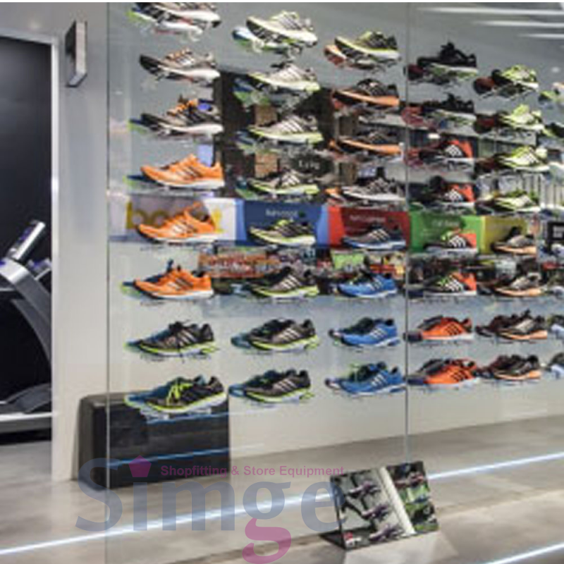 Miroir à chaussures pour magasin