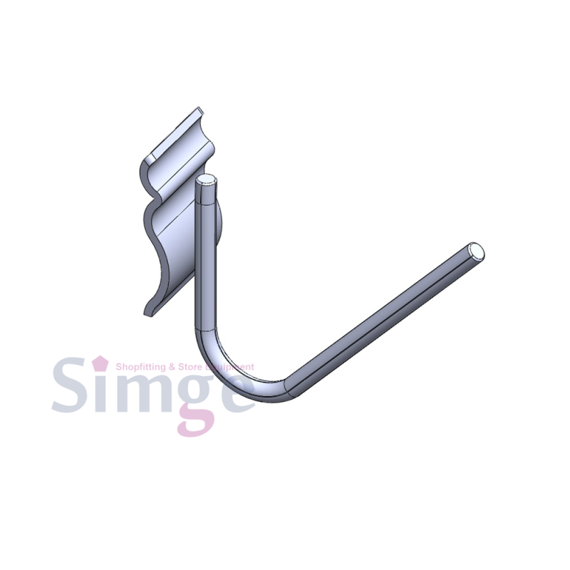 Sangle de support de skateboard en aluminium ondulé