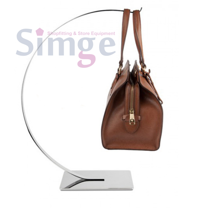 Support de sac simple pour vitrine et étagère