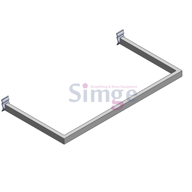Support de suspension de type U en aluminium à chevrons ondulés, UB1