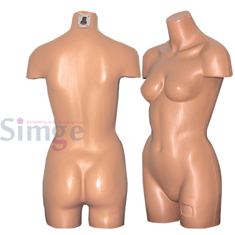 Mannequin sans vie de vitrine en plastique de sous-vêtements