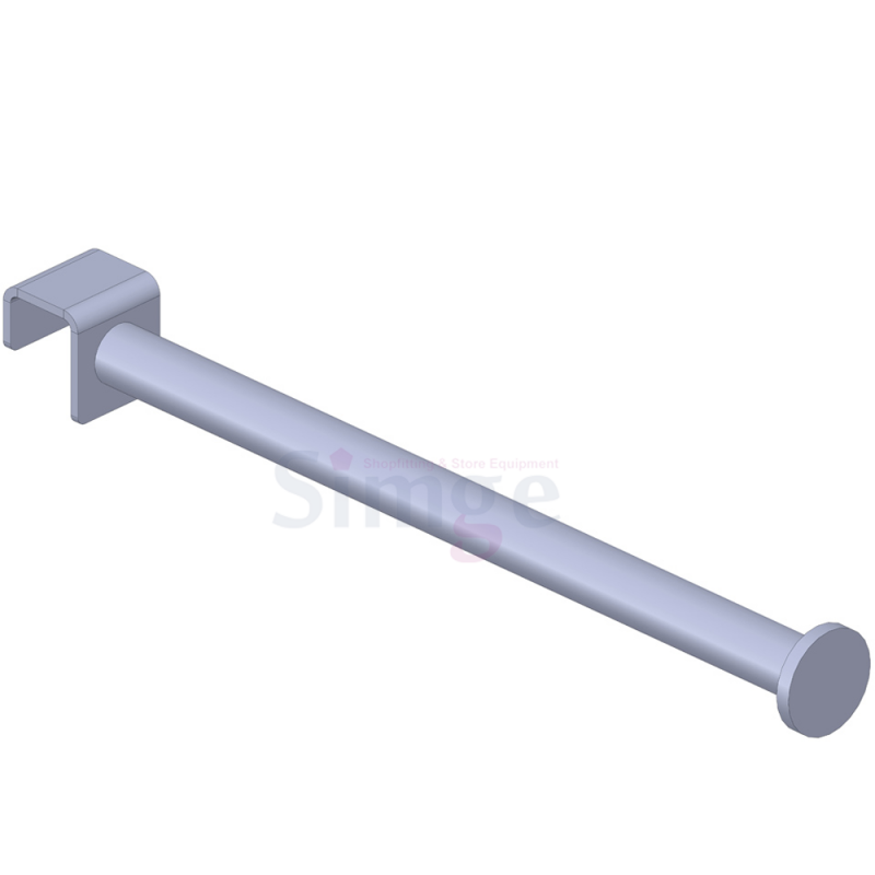 Bras droit pour barre transversale 300 mm face avant